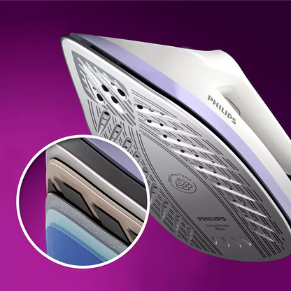 PHILIPS Perfect Care tvaika ģeneratora gludeklis, violets PSG6024/30