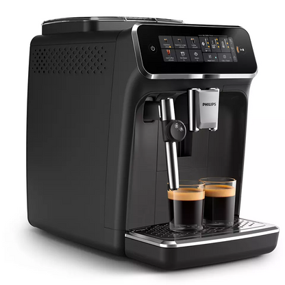 PHILIPS 3300 sērijas Espresso kafijas automāts, melns ar pelēku EP3324/40