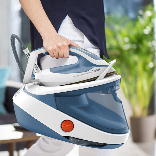 TEFAL Pro Express Ultimate gludināšanas sistēma, 3000W, zila/balta GV9710EO