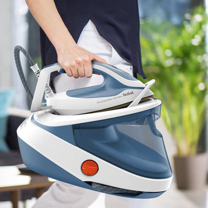 TEFAL Pro Express Ultimate gludināšanas sistēma, 3000W, zila/balta GV9710EO