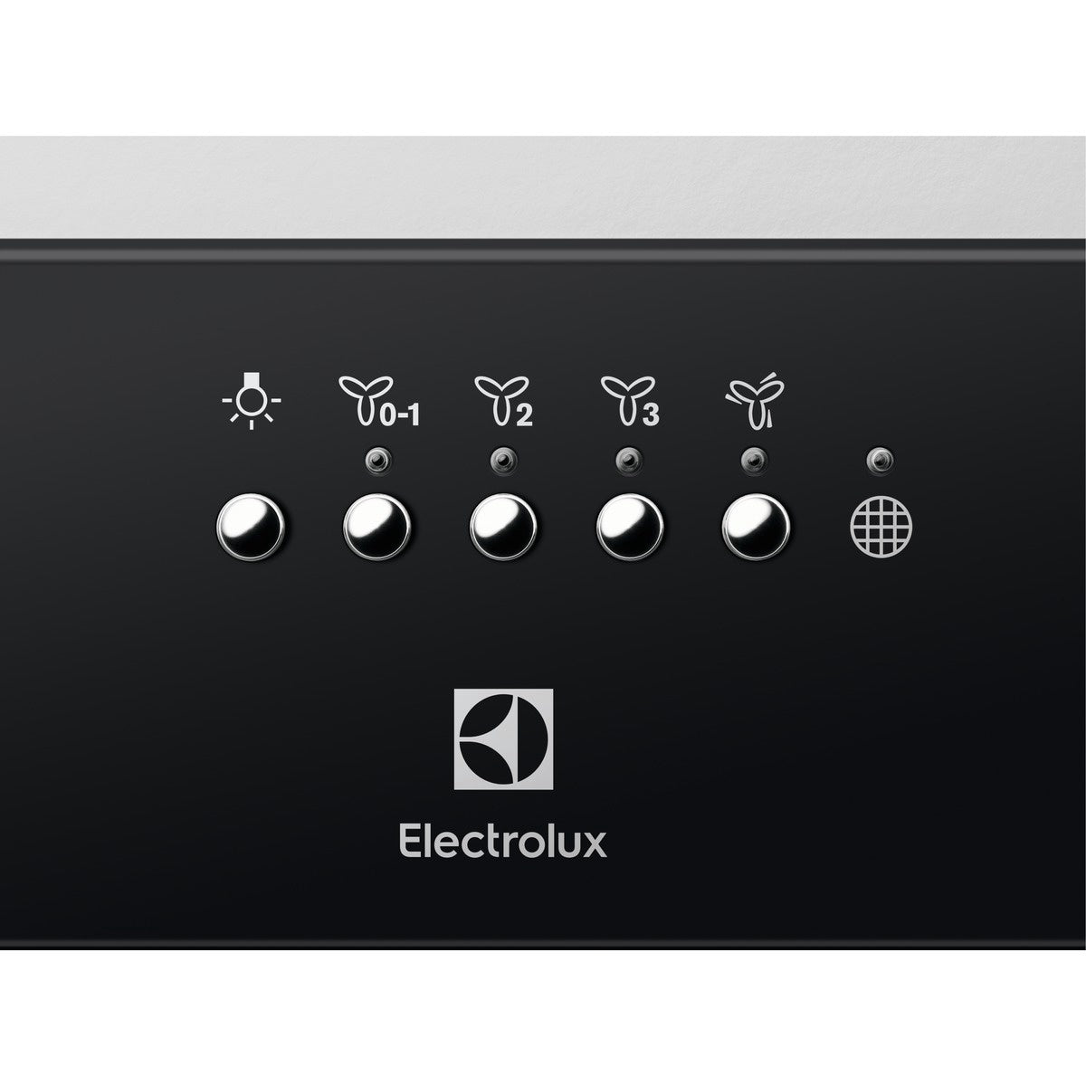 Electrolux iebūvējams tvaika nosūcējs, melns, 80 cm LFG719R