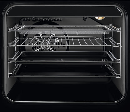 Electrolux elektriskā plīts ar elektrisko cepeškrāsni un indukcijas virsmu, 50cm LKI564266K