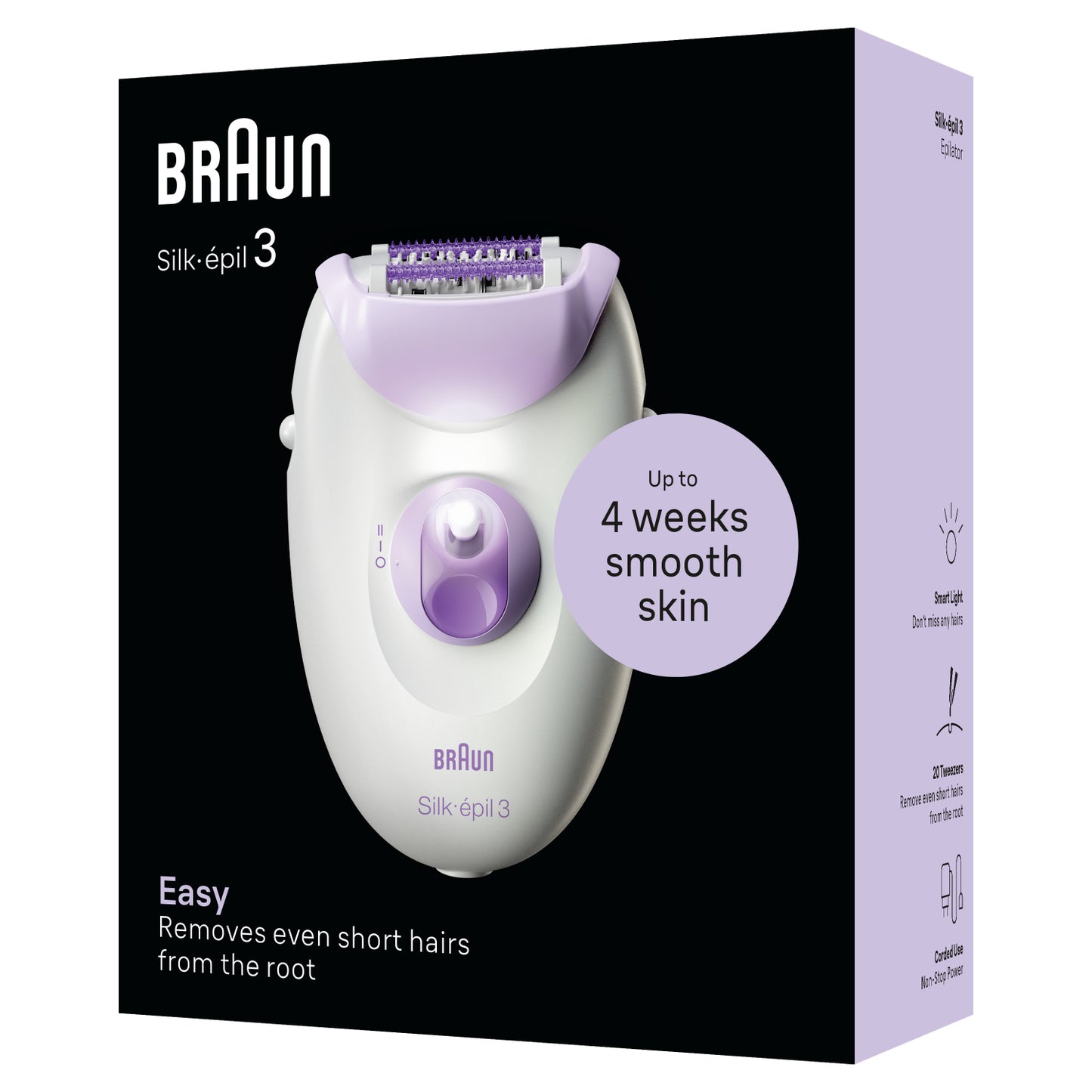 BRAUN Silk 3 epilators SE3-000