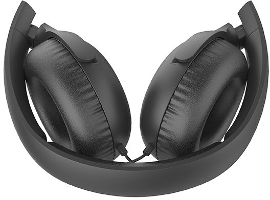 PHILIPS austiņas ar galvas stīpu un mikrofonu, melnas TAUH201BK/00