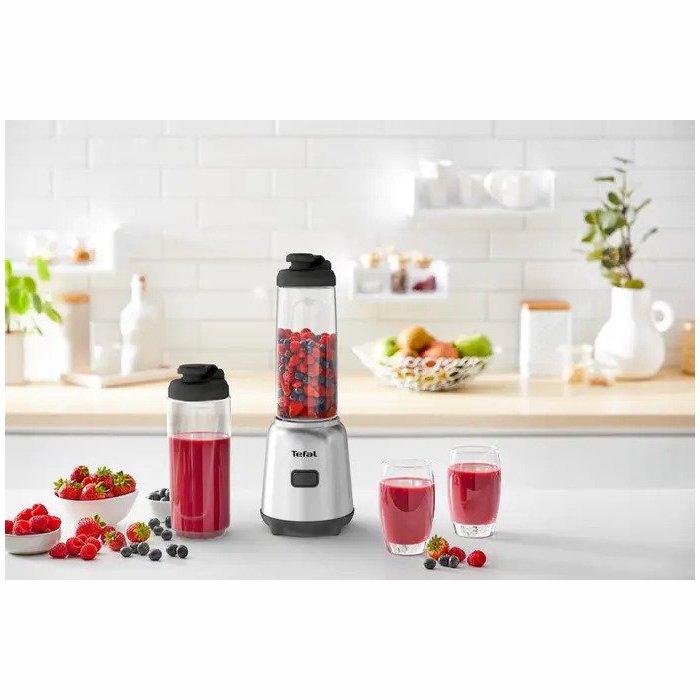 TEFAL Mix&amp;Move sporta blenderis, pelēks BL15FD