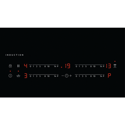 AEG indukcijas plīts virsma (iebūv.), 80cm ar Hob2Hood IAE84411XB