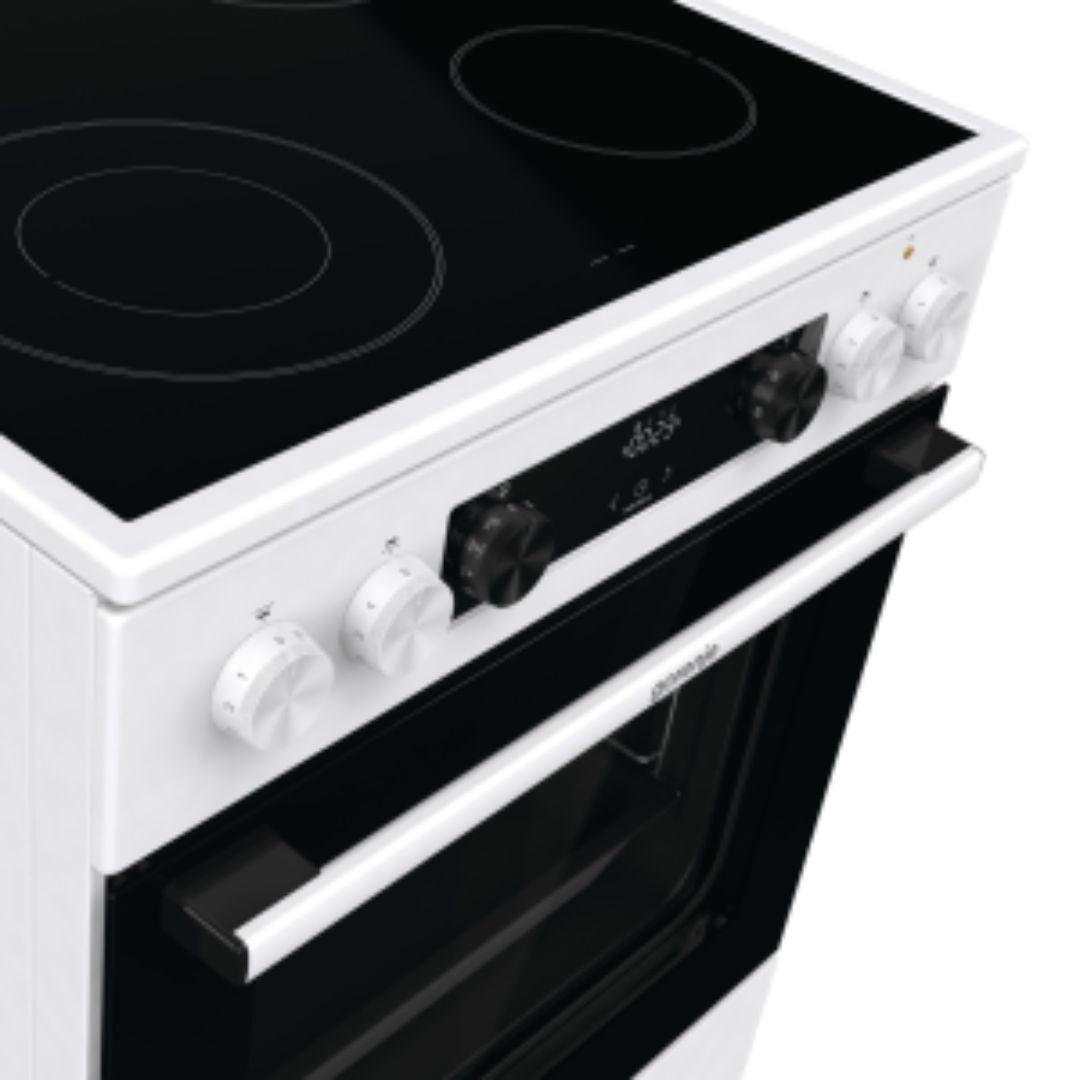 Elektriskā plīts GORENJE GECS6C70WC - DomoTehnika
