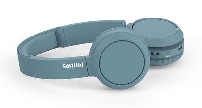 PHILIPS austiņas On-Ear ar Bluetooth, zilas TAH4205BL/00