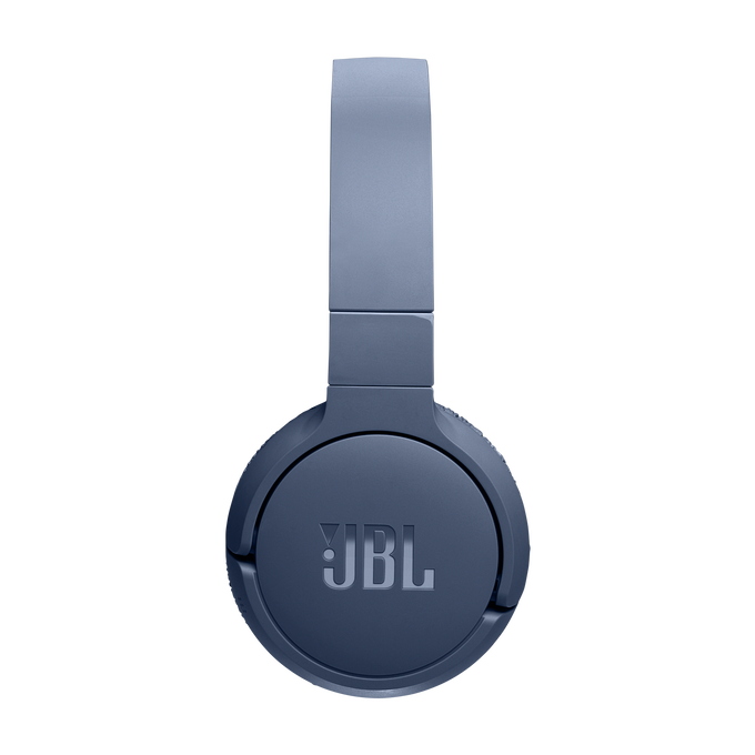 JBL on-ear bezvadu austiņas ar trokšņu  slāpēšanu, zilas JBLT670NCBLU