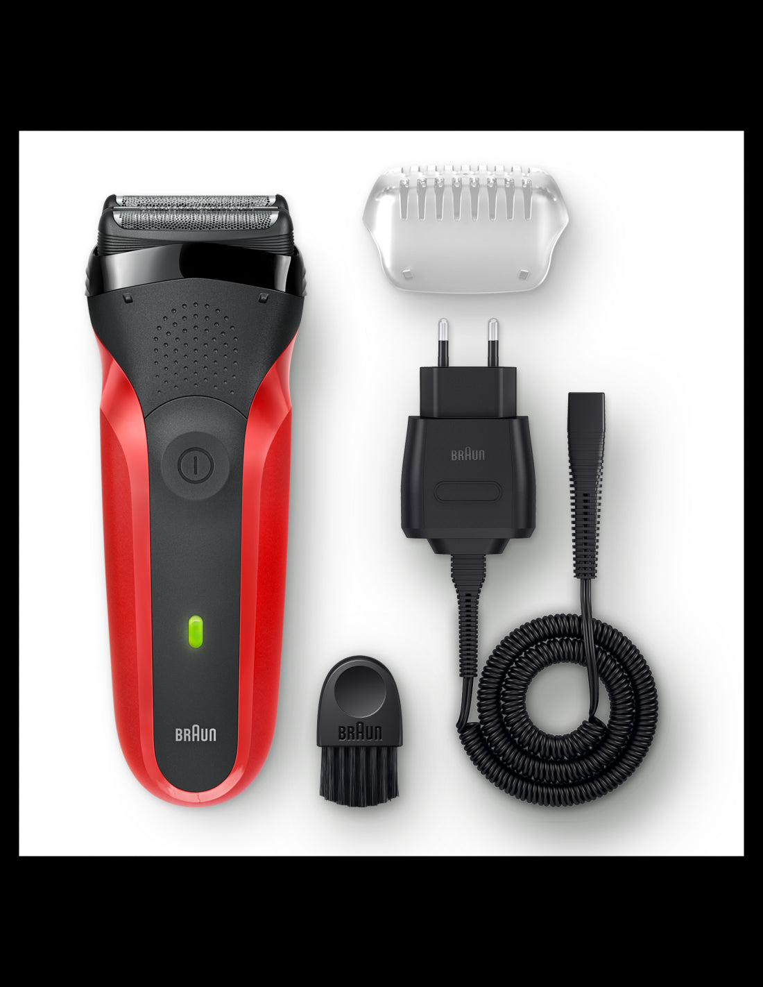 BRAUN el.skuveklis, sarkans 300S red