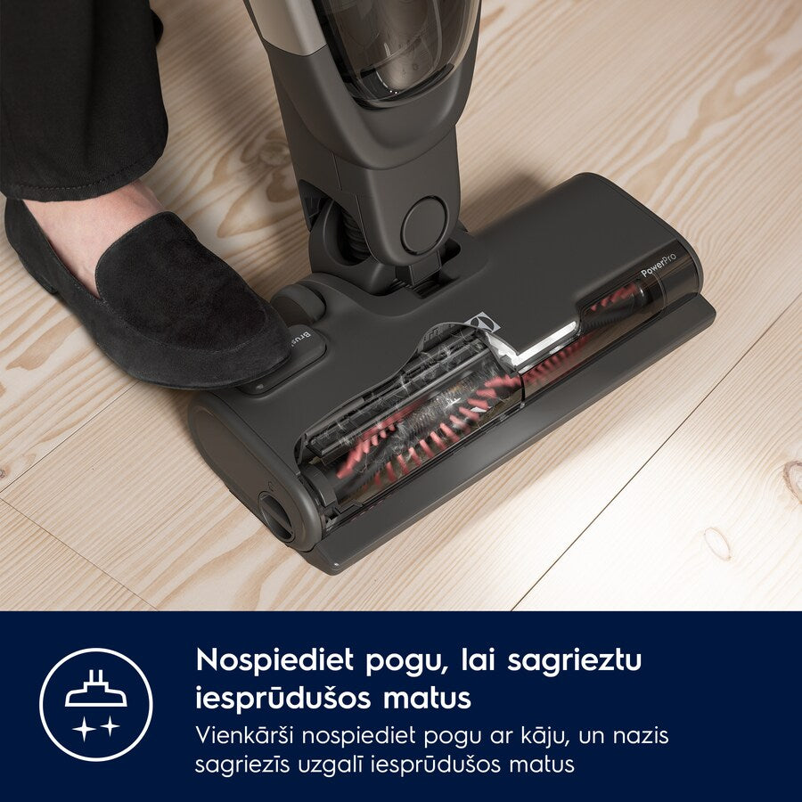 Electrolux 600.sērijas 2in1 bezvadu putekļusūcējs bez maisiņa, balts ES62HB25UV