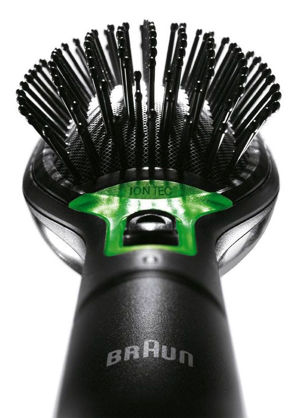 BRAUN matu ķemme ar  jonizāciju BR 710