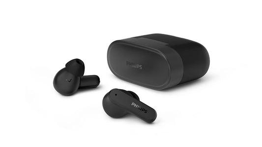 PHILIPS bezvadu austiņas, melnas TAT2000BK/00