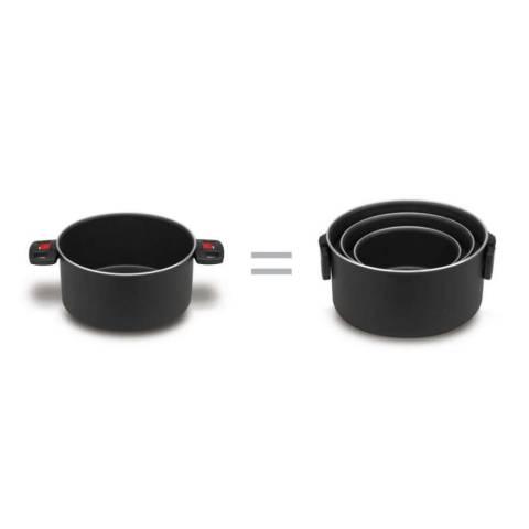 Кастрюля BALLARINI Click &amp; Cook, 2H, 24 см 1001580