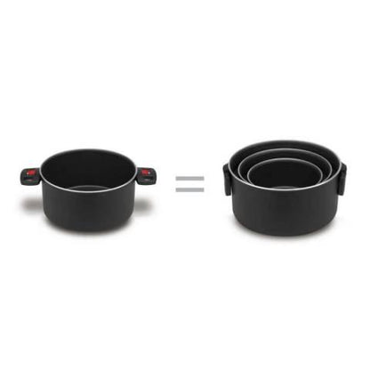 Кастрюля BALLARINI Click &amp; Cook, 2H, 24 см 1001580