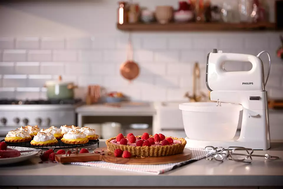 PHILIPS Viva Collection mikseris, 450 W (balts) HR3745/00