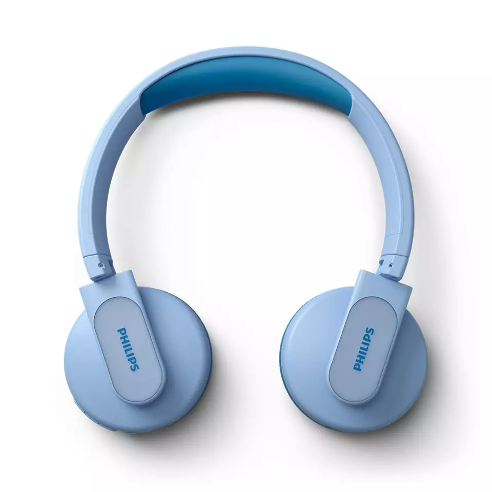 PHILIPS on-ear austiņas ar Bluetooth bērniem, zilas TAK4206BL/00