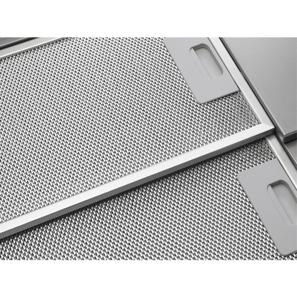 Electrolux izvelkams tvaika nosūcējs, 60 cm, C, pelēks LFP326S