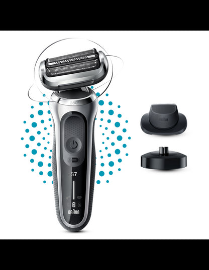 BRAUN Series 7 360 Flex skuveklis  AutoSense, sudraba 71-S4200cs