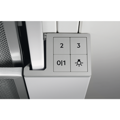 Electrolux izvelkams tvaika nosūcējs, 60 cm, balts LFP326FW