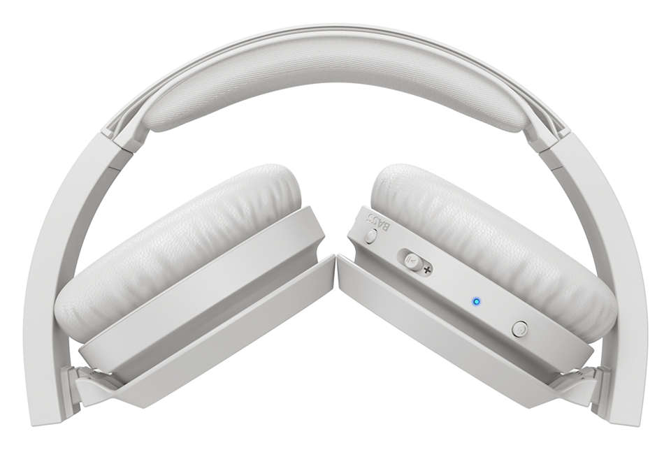 PHILIPS austiņas On-Ear ar Bluetooth, baltas TAH4205WT/00