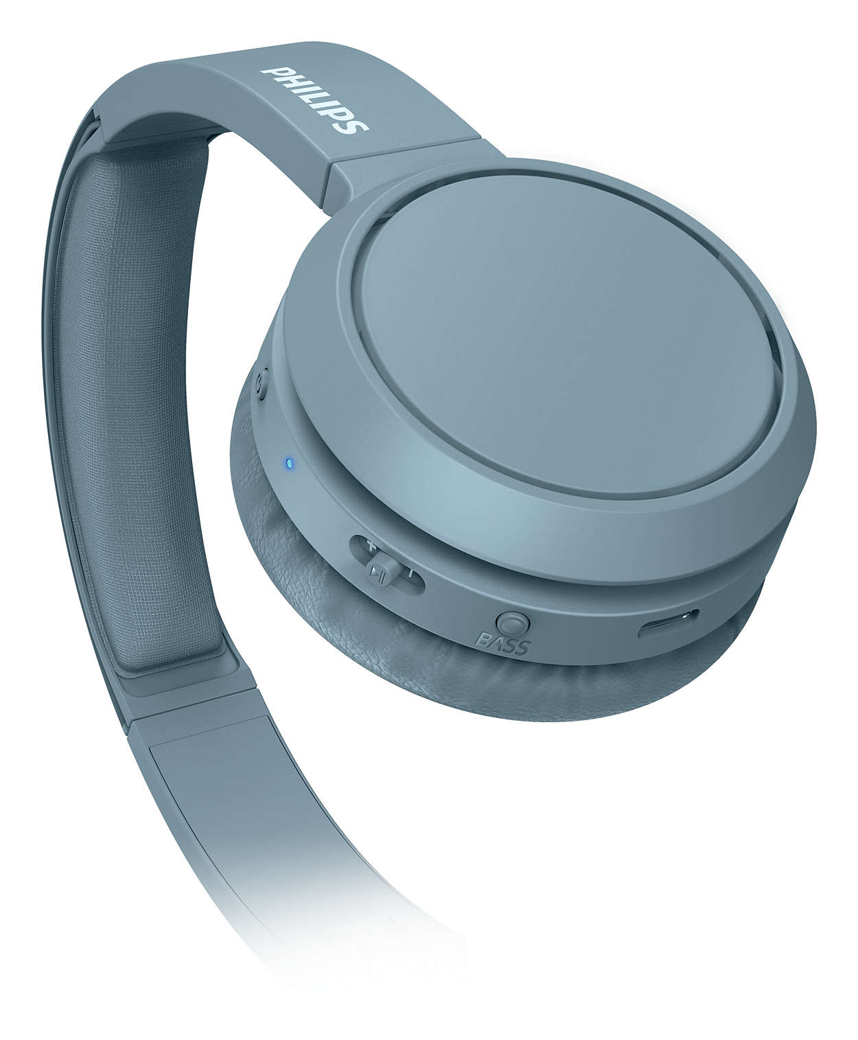 PHILIPS austiņas On-Ear ar Bluetooth, zilas TAH4205BL/00