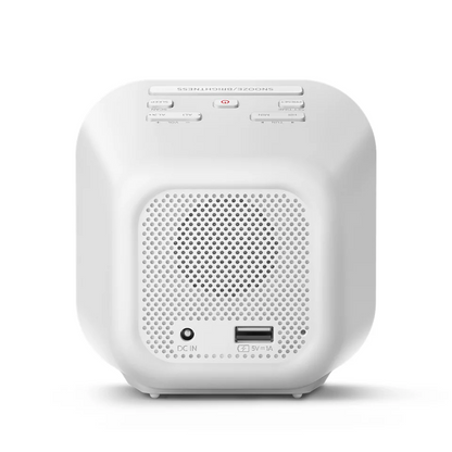 PHILIPS radio pulkstenis, balts TAR4406/12