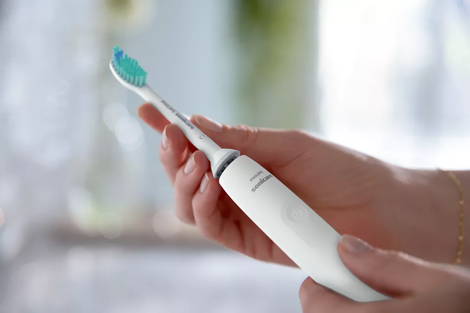 PHILIPS 2100 Sonic elektriskā zobu birste,  balta HX3651/13