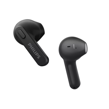 PHILIPS in-ear true bezvadu austiņas ar portatīvo uzlādes ietvaru, melnas TAT2236BK/00