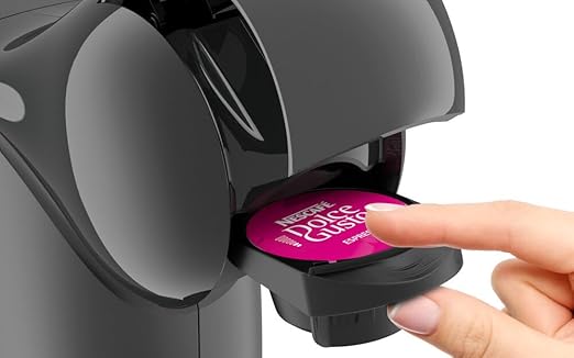KRUPS kapsulu kafijas automāts ar Nescafe®Dolce Gusto® Genio S, pelēks KP243B10