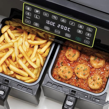 Ariete karstā gaisa friteris, dual, melns A4623