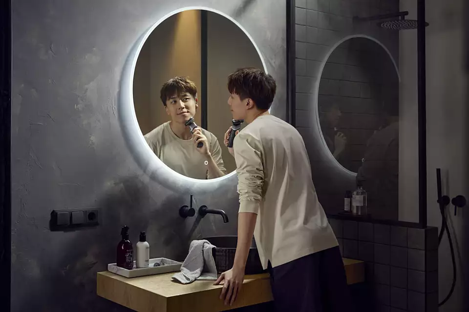 Philips Shaver Series 5000X, Wet&amp; Dry skuveklis (lādējams), zils X5004/00