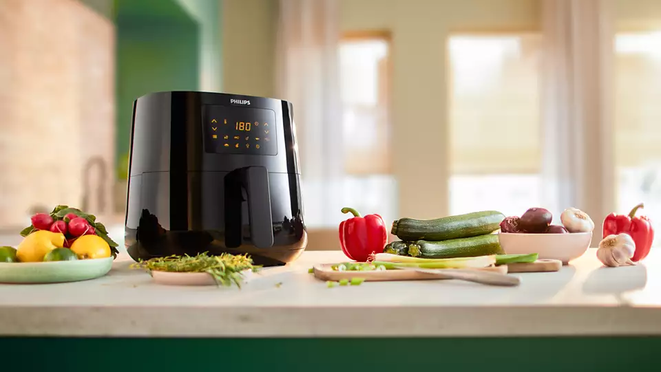 Philips karstā gaisa katls, 2000W, melns HD9270/90