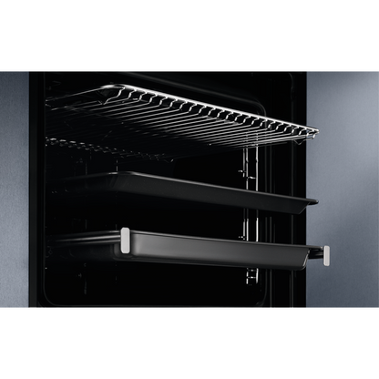 Electrolux cepeškrāsns, iebūv., 65l, tērauda ar pārklājumu pret pirkstu nospiedumiem EOF3H50BK