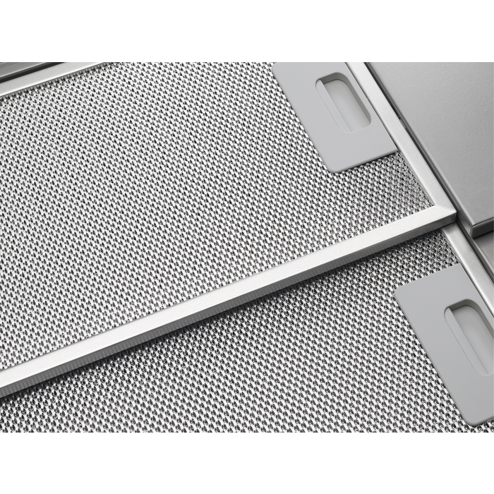 Electrolux izvelkams tvaika nosūcējs, 60 cm, C, pelēks LFP326S