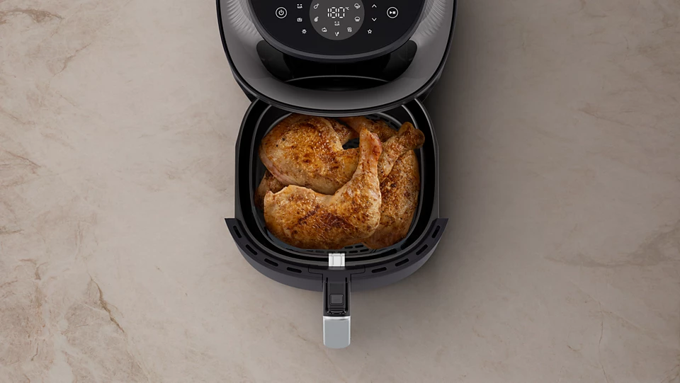 Philips 3000. sērijas karstā gaisa katls , 1700W, 6.2l , melns NA332/00