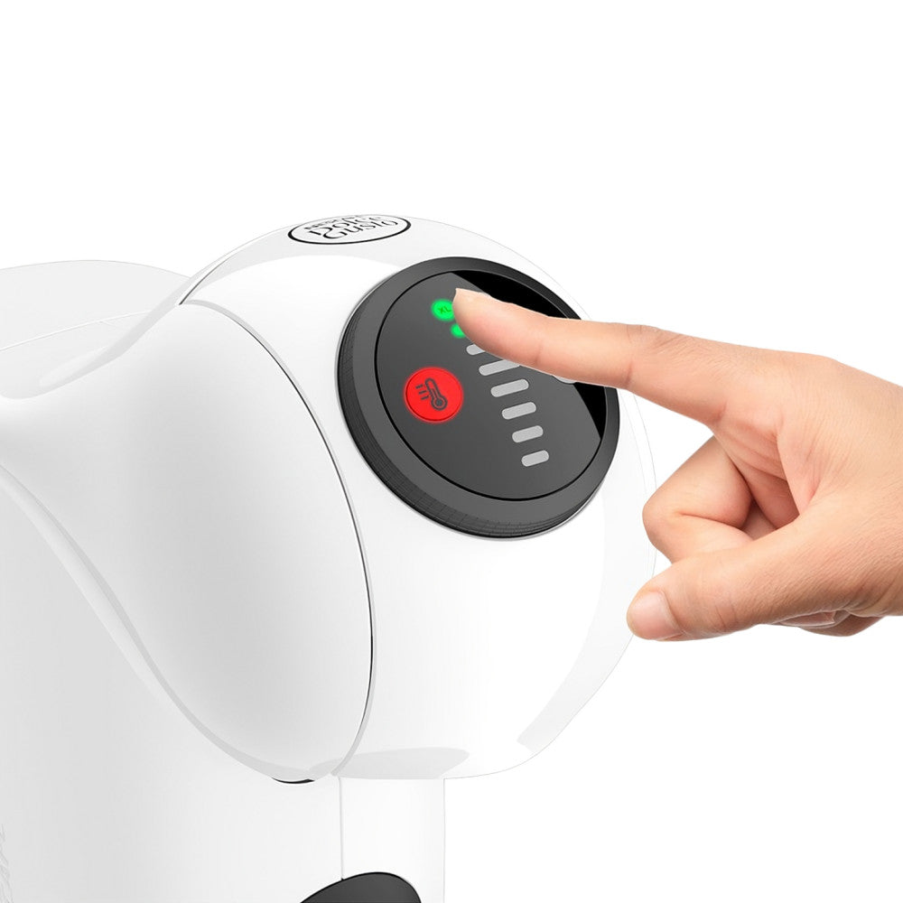 KRUPS kapsulu kafijas automāts ar Nescafe®Dolce Gusto® Genio S, balts KP243110