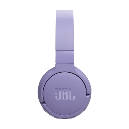JBL on-ear bezvadu austiņas ar trokšņu  slāpēšanu, violetas JBLT670NCPUR