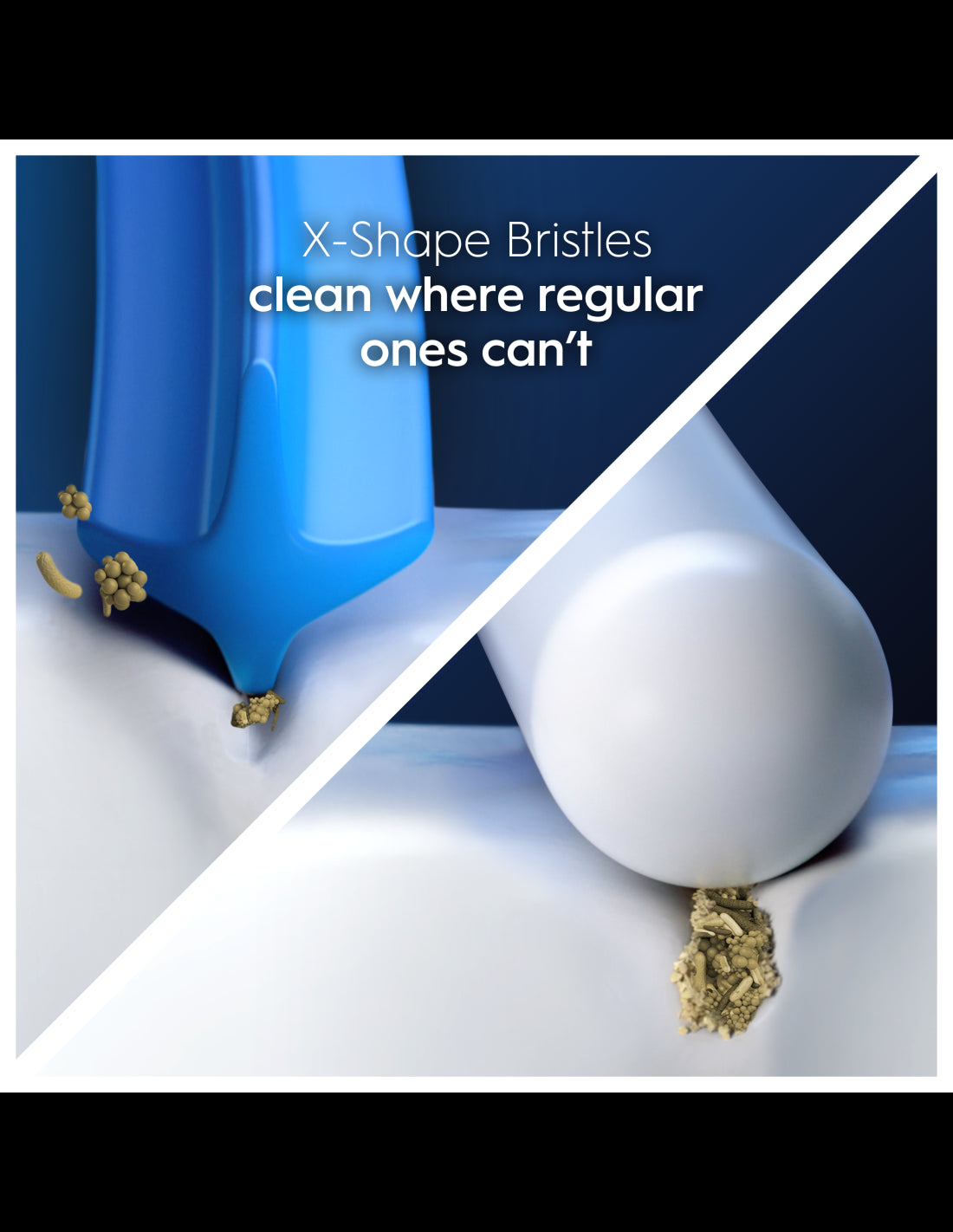 BRAUN el.zobu birstes uzgalis Sensitive Clean Pro, 2 gab EB 60-2 Sensitive