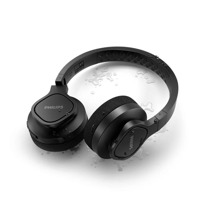 PHILIPS On-Ear bezvadu sporta austiņas, melnas TAA4216BK/00
