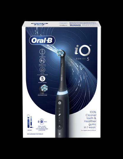 BRAUN Elektriskā zobubirste, Matt Black IOG5.1B6.2DK