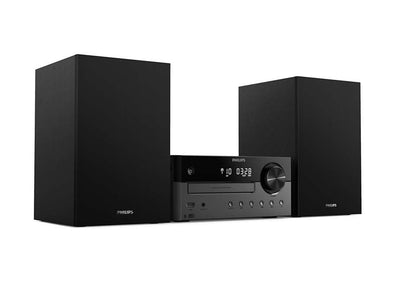 PHILIPS Mikro mūzikas sistēma ar Bluetooth, DAB+, melna TAM4505/12