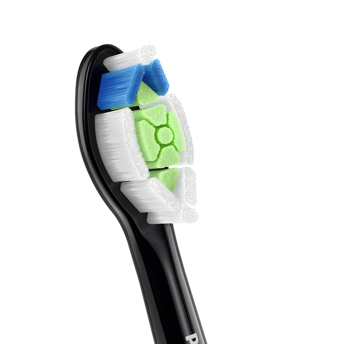 PHILIPS Sonicare Optimal White birstes uzgaļi (8gab.), melns HX6068/88