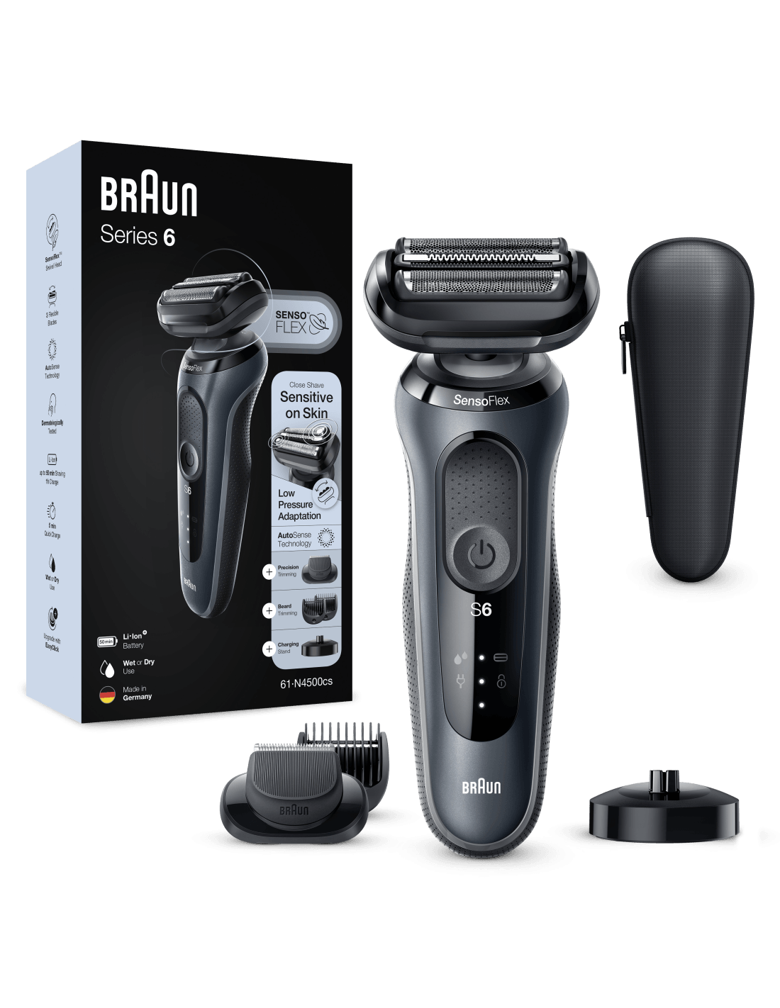 Бритва BRAUN 61-N4500cs Черный