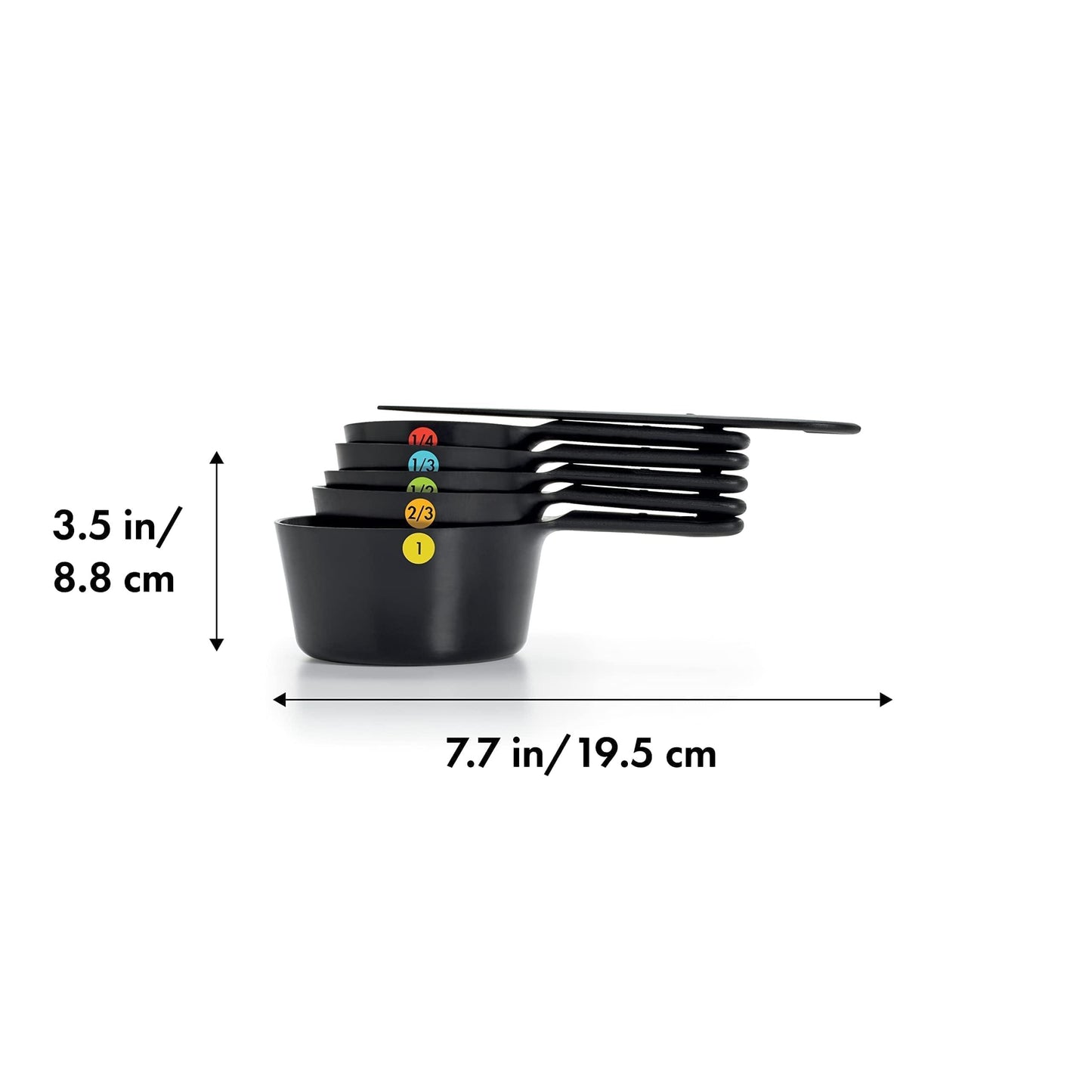 Mērglāze OXO 6-Piece Measuring Cup Set 11121701 - DomoTehnika