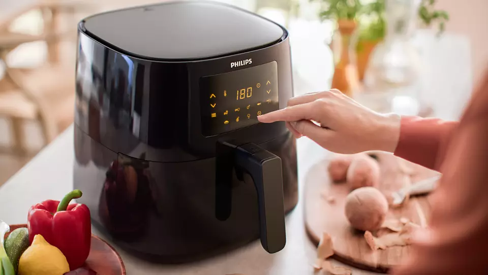 Philips karstā gaisa katls, 2000W, melns HD9270/90