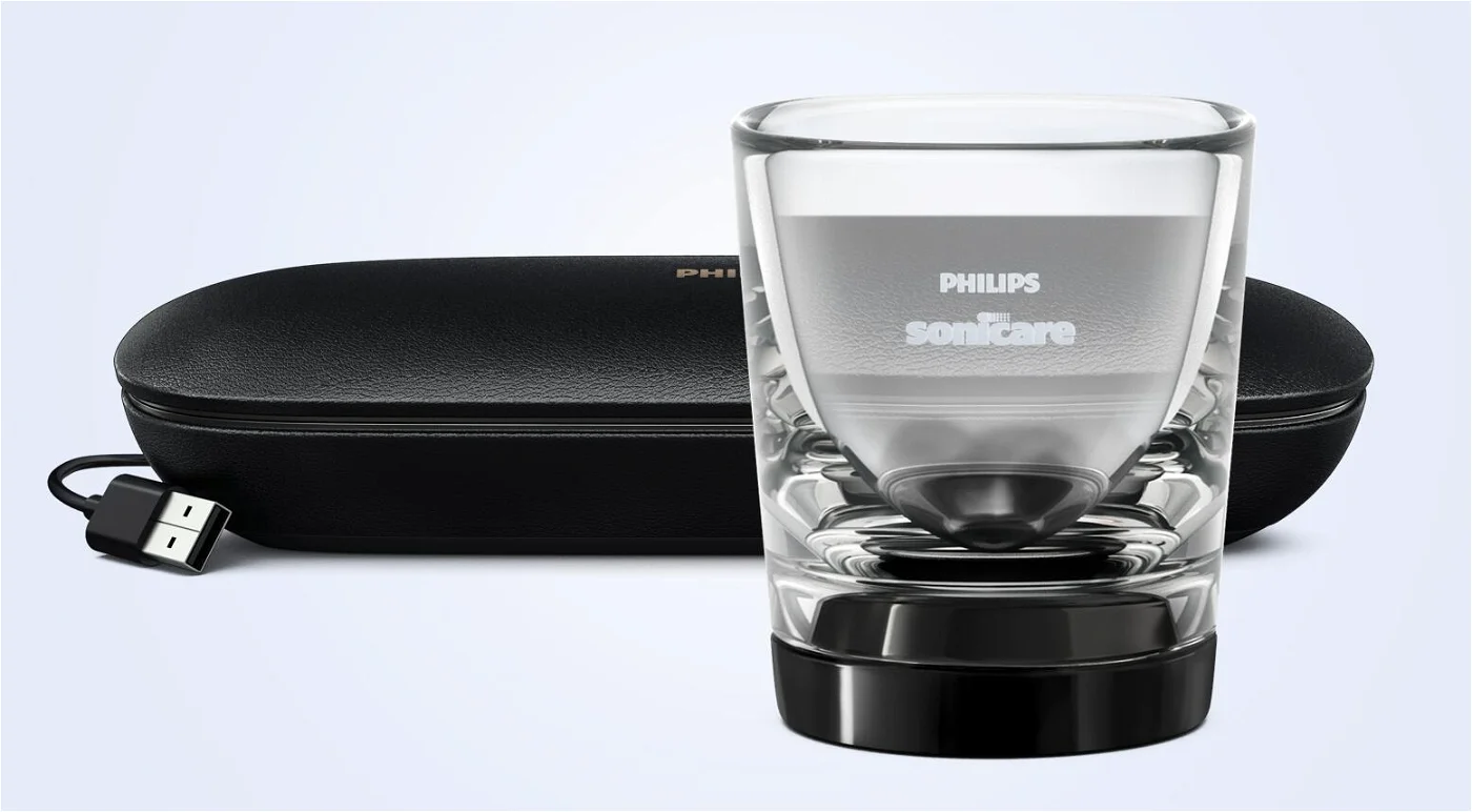 PHILIPS Sonicare zobu birste DiamondClean 9000 ar īpašu lietotni, melna HX9911/17