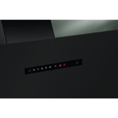 Electrolux skursteņa tipa nosūcējs, 90 cm, melns LFV619R