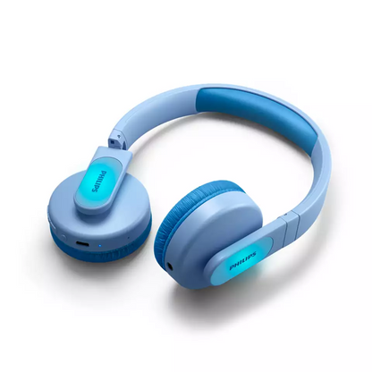 PHILIPS on-ear austiņas ar Bluetooth bērniem, zilas TAK4206BL/00