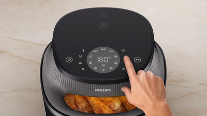 Philips 3000. sērijas karstā gaisa katls , 1700W, 6.2l , melns NA332/00